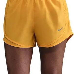 NWT Nike Yellow Athletic Shorts Lightweight Elastic Waist X-S